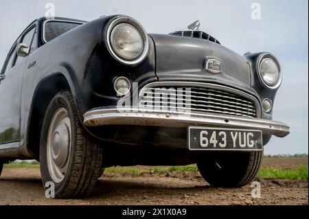 1955 Austin A40 Cambridge klassischer britischer Familienwagen aus den 1950er Jahren Stockfoto