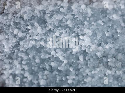 Hagel auf Karosserie, verschiedene Farben, Vollformat Stockfoto