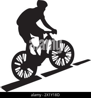 Fahrradsport Icon Vektor Illustration Design Stock Vektor