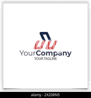 Designvorlage für Vektorpfeil-Logo Stock Vektor