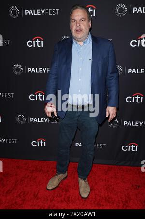 Hollywood, USA. April 2024. Jeff Garlin kommt am PaleyFest LA an, halten Sie Ihre Begeisterung im Dolby Theater in Hollywood, CA am Donnerstag, den 18. April 2024. (Foto: Juan Pablo Rico/SIPA USA) Credit: SIPA USA/Alamy Live News Stockfoto