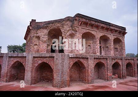 Lodhi Grabmal, Akbars Grabkomplex, Sikandra, Agra, Uttar Pradesh, Indien Stockfoto