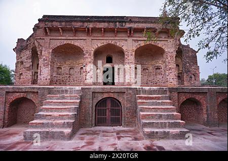 Lodhi Grabmal, Akbars Grabkomplex, Sikandra, Agra, Uttar Pradesh, Indien Stockfoto