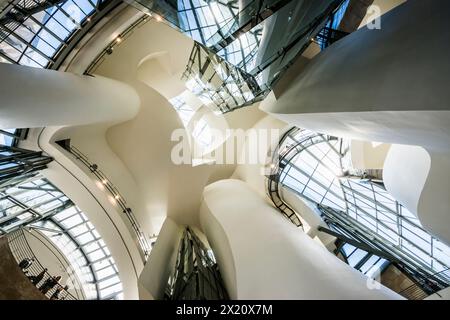 Guggenheim Museum Bilbao, Architekt Frank O. Gehry, Bilbao, Baskenland, Spanien Stockfoto