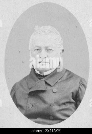 Thiers, Adolphe, 16.4.1797 - 3,9.1877, französischer Politiker und Historiker, carte-de-Visite, Puncher, ADDITIONAL-RIGHTS-CLEARANCE-INFO-NOT-AVAILABLE Stockfoto