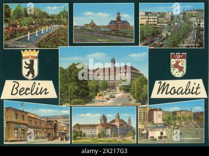 Geografie / Reisen, Deutschland, Städte und Gemeinden, Berlin, Gebäude, MOABIT, ADDITIONAL-RIGHTS-CLEARANCE-INFO-NOT-AVAILABLE Stockfoto