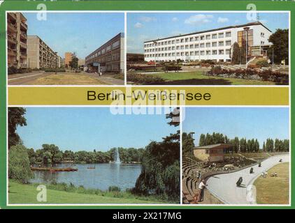 Geografie / Reisen, Deutschland, Städte und Gemeinden, Berlin, Gebäude, FALKENBERG STRASSE, ZUSÄTZLICHE RECHTE-CLEARANCE-INFO-NICHT-VERFÜGBAR Stockfoto