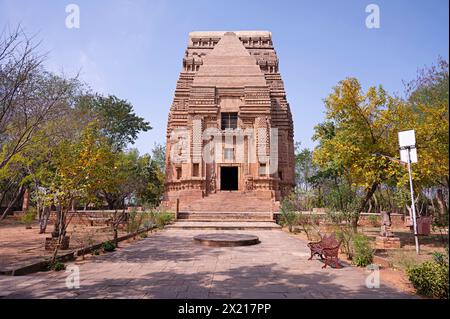 TeLi Ka Mandir, Fort Complex, Gwalior, Madhya Pradesh, Indien Stockfoto