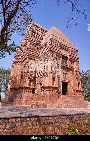 TeLi Ka Mandir, Fort Complex, Gwalior, Madhya Pradesh, Indien Stockfoto