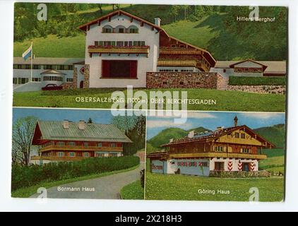 Geographie / Reisen, Deutschland, Städte und Gemeinden, Berchtesgaden, Obersalzberg, vor 1945 Berghof von Adolf Hitler, REDAKTIONELL-USE-ONLY Stockfoto