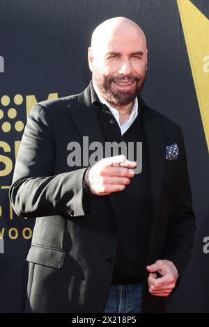 April 2024, Los Angeles, CA, USA: LOS ANGELES - 18. APR: John Travolta beim TCM Classic Film Festival 2024 Opening Night - 30. Jahrestag Präsentation von „Pulp Fiction“ im TCL Chinese Theater IMAX am 18. April 2024 in Los Angeles, CA (Credit Image: © Kay Blake/ZUMA Press Wire) NUR REDAKTIONELLE VERWENDUNG! Nicht für kommerzielle ZWECKE! Stockfoto