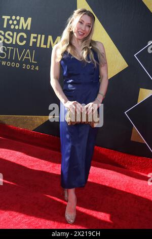April 2024, Los Angeles, CA, USA: LOS ANGELES - 18. APR: Alessandra Williams beim TCM Classic Film Festival Opening Night 2024 - 30. Jahrestag Präsentation von ''Pulp Fiction'' im TCL Chinese Theater IMAX am 18. April 2024 in Los Angeles, CA (Credit Image: © Kay Blake/ZUMA Press Wire) NUR REDAKTIONELLE VERWENDUNG! Nicht für kommerzielle ZWECKE! Stockfoto