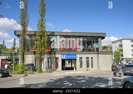 U-Bahnhof Bayerischer Platz, Schöneberg, Tempelhof-Schöneberg, Berlin, Deutschland Stockfoto