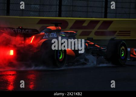 Shanghai, China. April 2024. Oscar Piastri (aus) McLaren MCL38. 19.04.2024. Formel-1-Weltmeisterschaft, Rd 5, Großer Preis Von China, Shanghai, China, Sprint Qualifikationstag. Das Foto sollte lauten: XPB/Alamy Live News. Stockfoto