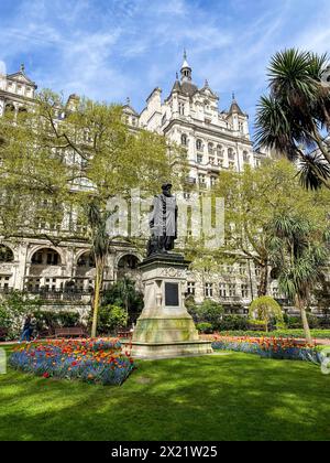 London, Großbritannien. April 2024. Das Cyndit-Denkmal in den Victoria Embankment Gardens, Whitehall Extension in London. (Credit Image: © Mairo Cinquetti/SOPA images via ZUMA Press Wire) NUR REDAKTIONELLE VERWENDUNG! Nicht für kommerzielle ZWECKE! Stockfoto