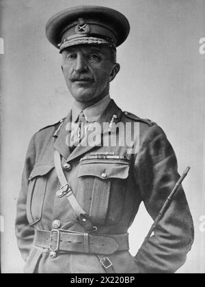 General Sir Henry Wilson, zwischen 1915 und 1920. Zeigt Feldmarschall Sir Henry Hughes Wilson, 1. Baronet (1864–1922), der während des Ersten Weltkriegs in der britischen Armee diente Stockfoto