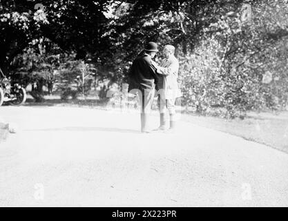 Roosevelt in Oyster Bay, 1912. Stockfoto