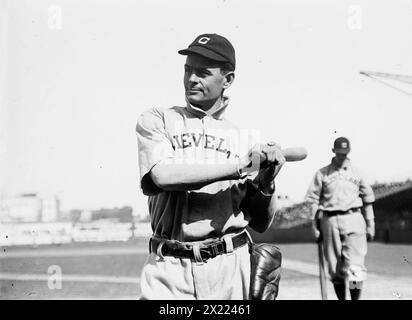 Elmer Flick, Cleveland, AL (Baseball), 1910. Stockfoto