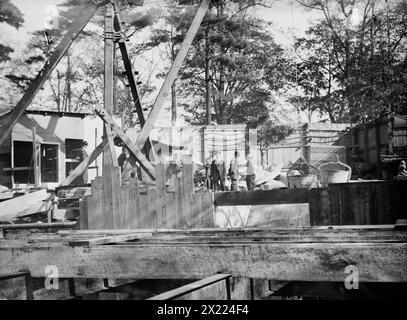 Explosionsort - Central Park, zwischen 1910 und 1915. Stockfoto