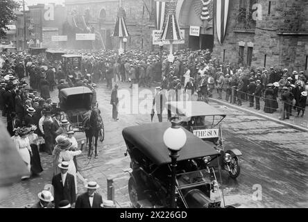 1912 Democratic National Convention im Fifth Regiment Armory, Baltimore, Maryland, vom 25. Juni bis 2. Juli. Stockfoto