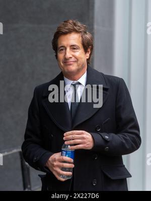 London, England, Großbritannien. April 2024. Anwalt DAVID SHERBORNE wird beim High Court gesehen. (Kreditbild: © Tayfun Salci/ZUMA Press Wire) NUR REDAKTIONELLE VERWENDUNG! Nicht für kommerzielle ZWECKE! Stockfoto