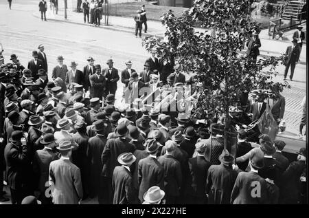 Roosevelt in Washington, 1912. Stockfoto