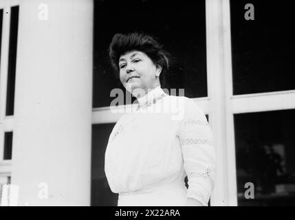 Mrs. Woodrow Wilson, between c1910 and c1915. Shows Ellen Axson Wilson (1860-1914), the first wife of President Woodrow Wilson. Stockfoto