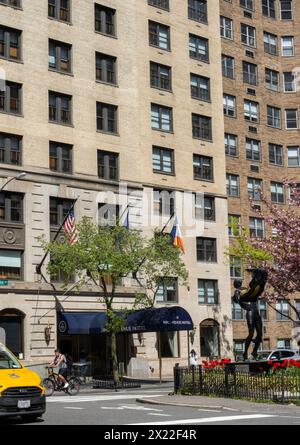 Das 70 Park Avenue Hotel ist eine Boutique-Unterkunft im Stadtteil Murray Hill in Manhattan, 2024, New York City, USA Stockfoto