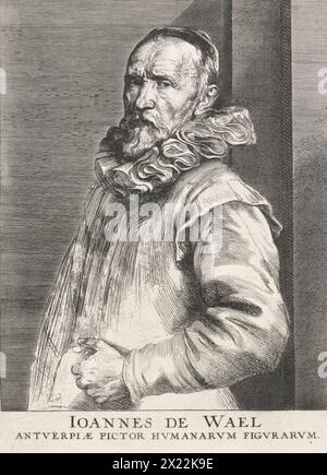 Jan de Wael. Aus Icones prinzipum virorum ("die Ikonographie"), 1645. Stockfoto