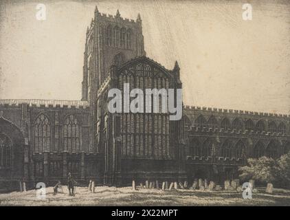 St. Mary's, Nottingham, 1928. Stockfoto