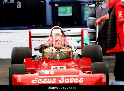 Le Castellet, Frankreich. April 2024. © PHOTOPQR/NICE MATIN/Frank Muller ; le castellet ; 19/04/2024 ; Circuit paul ricard GP Prix de France Historique au Castellet du 19 au 21 avril 2024 - historischer großer Preis von Frankreich 19.-20.-21. April 2024 | Circuit Paul Ricard Credit: MAXPPP/Alamy Live News Stockfoto