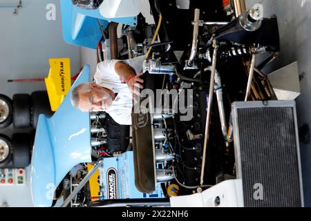 Le Castellet, Frankreich. April 2024. © PHOTOPQR/NICE MATIN/Frank Muller ; le castellet ; 19/04/2024 ; Circuit paul ricard GP Prix de France Historique au Castellet du 19 au 21 avril 2024 - historischer großer Preis von Frankreich 19.-20.-21. April 2024 | Circuit Paul Ricard Credit: MAXPPP/Alamy Live News Stockfoto