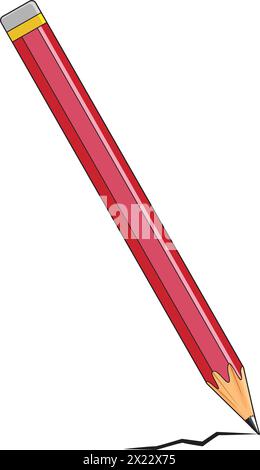 Vektor-Schreibstift Stock Vektor
