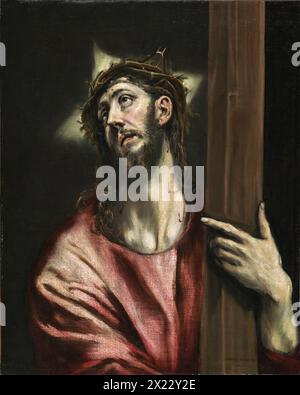 Christus mit dem Kreuz, 1587. Stockfoto