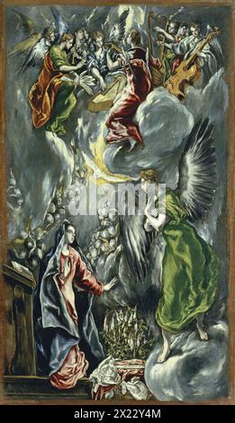 Die Verkündigung, 1596. Stockfoto