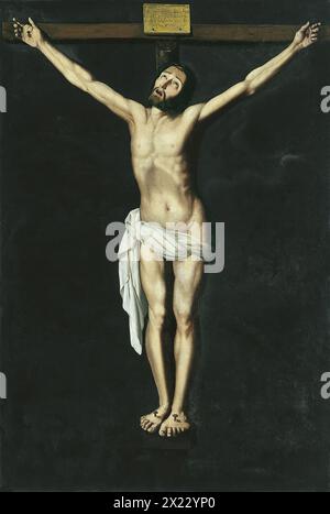 Christus am Kreuz, 1630. Stockfoto