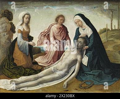 Die Klage über den toten Christus, 1500. Stockfoto