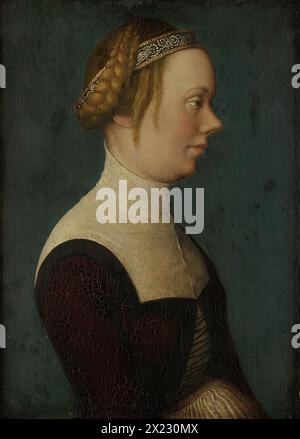 Porträt einer Frau, 1518. Stockfoto