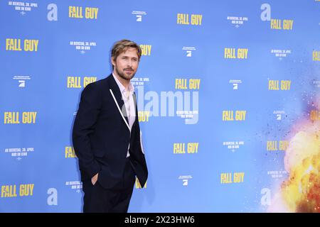 Ryan Gosling bei der „The Fall Guy' Kino Premiere am 19.04.2024 in Berlin Stockfoto
