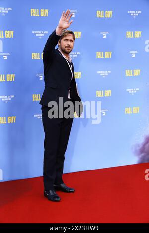 Ryan Gosling bei der „The Fall Guy' Kino Premiere am 19.04.2024 in Berlin Stockfoto