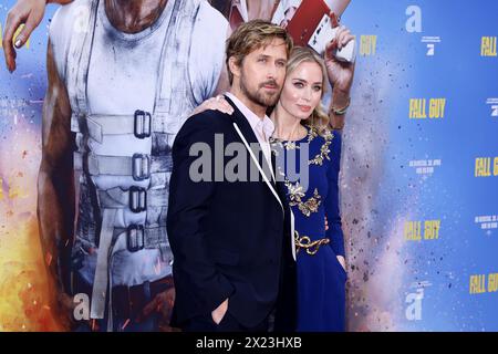 Ryan Gosling und Emily Blunt bei der „The Fall Guy' Kino Premiere am 19.04.2024 in Berlin Stockfoto