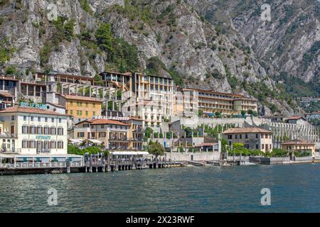 Limone Sul Garda, Gardasee, Italien Stockfoto