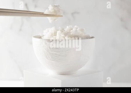 Gekochten Reis Stockfoto