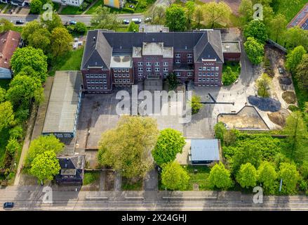 Luftbild, Realschule im Bezirk Zollverein, Essen, Ruhrgebiet, Nordrhein-Westfalen, Deutschland ACHTUNGxMINDESTHONORARx60xEURO *** Luftbild, Realschule im Bezirk Zollverein, Essen, Ruhrgebiet, Nordrhein-Westfalen, Deutschland ACHTUNGxMINDESTHONORARx60xEURO Stockfoto