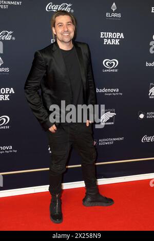 David Garrett bei der Verleihung vom Radio Regenbogen Award im Europapark am 19.04.2024 in Rust Stockfoto