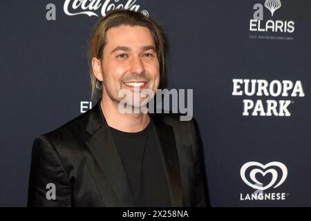 David Garrett bei der Verleihung vom Radio Regenbogen Award im Europapark am 19.04.2024 in Rust Stockfoto