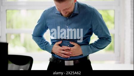 Darmpolypen Und Colon-Krebs-Erkrankung Entzündung Stockfoto