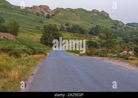 Landschaft im Lake District bei Ulpha, Cumbria, England, Großbritannien Stockfoto