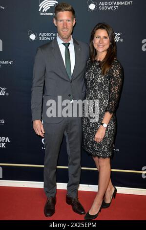 Nicolas Mack und Ann-Katrin Mack bei der Verleihung des 24. Radio Regenbogen Award 2024 in der Europa-Park Arena. Rust, 19.04.2024 *** Nicolas Mack und Ann Katrin Mack bei der Verleihung des 24 Radio Regenbogen Award 2024 in der Europa Park Arena Rust, 19 04 2024 Foto:XF.xKernx/xFuturexImagex regenbogen 4406 Stockfoto