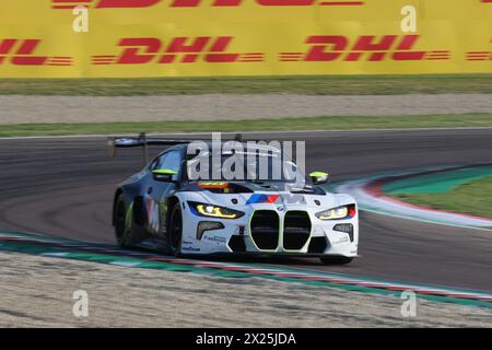 Imola, Italien. April 2024. Sie treffen auf die Free Practice 2 während der FIA World Endurance Championship WEC 6 Hours of Imola Italy 2024 19 April, Imola, Italien Credit: Independent Photo Agency/Alamy Live News Stockfoto